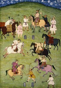Una partita di polo, dal Grande Album Clive